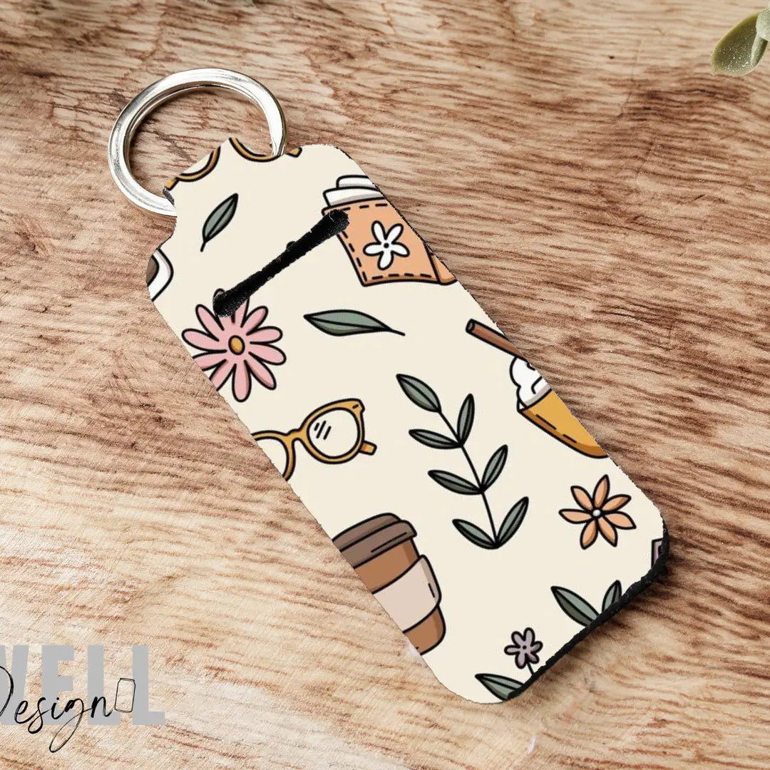 Chapstick Holder Keychain