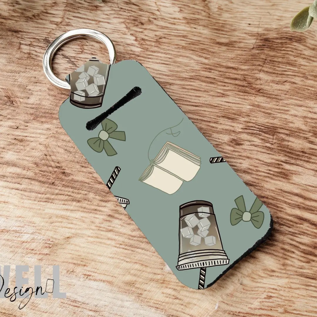 Chapstick Holder Keychain