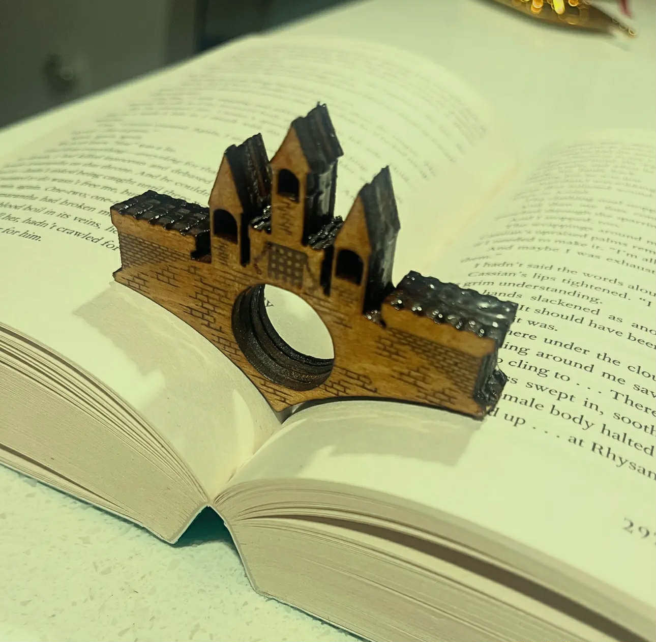 Castle Fantasy Book Page Holder