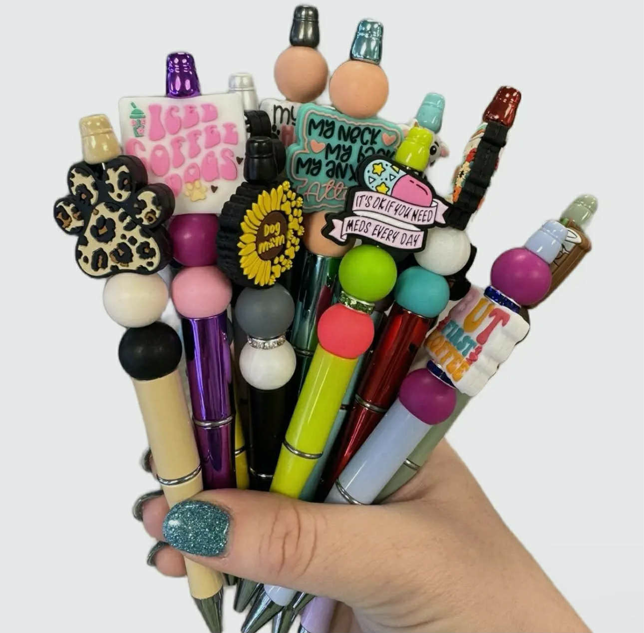 Ballpoint Beaded Pens