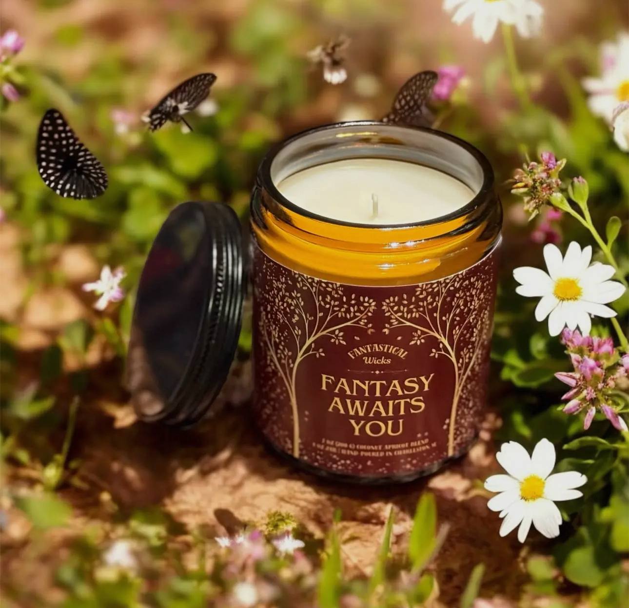 Fantasy Awaits You - Candle