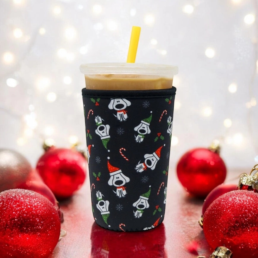 Holiday Insulated Iced Coffee Sleeve