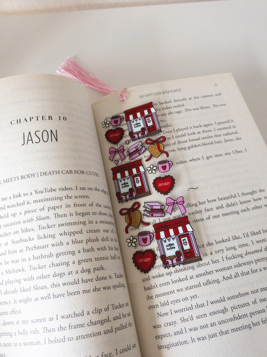Lover Bookish Acrylic Bookmark