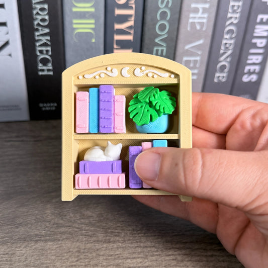 Bookshelf Fidget Clicker